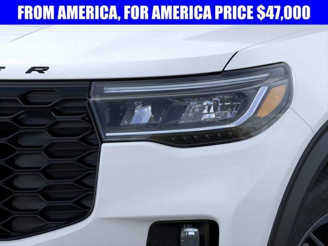 new 2025 Ford Explorer car, priced at $47,000