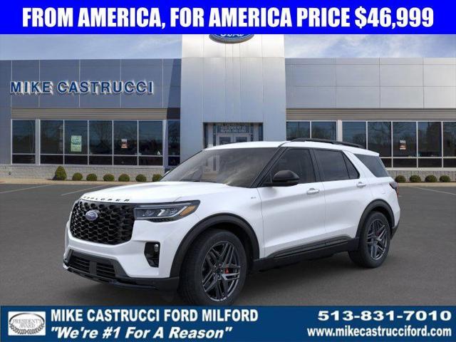 new 2025 Ford Explorer car, priced at $46,999