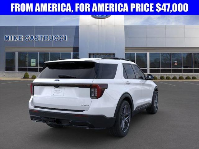new 2025 Ford Explorer car, priced at $47,000