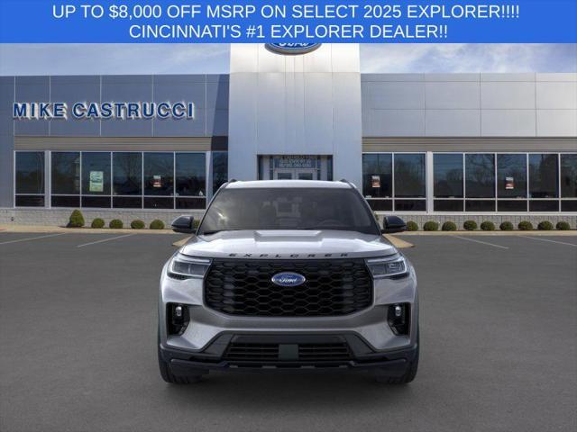 new 2025 Ford Explorer car, priced at $50,740