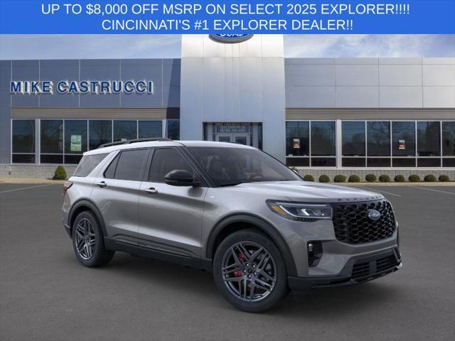 new 2025 Ford Explorer car, priced at $50,740