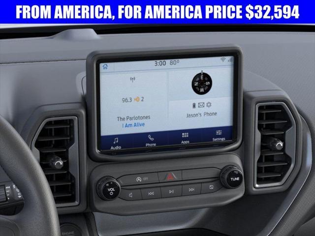 new 2024 Ford Bronco Sport car, priced at $33,344