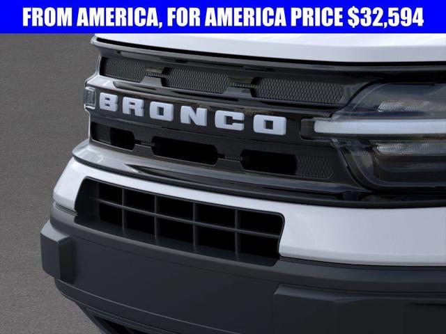 new 2024 Ford Bronco Sport car, priced at $33,344