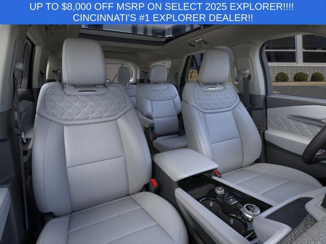 new 2025 Ford Explorer car, priced at $57,460