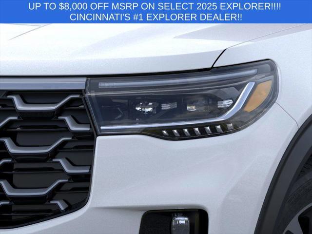 new 2025 Ford Explorer car, priced at $57,460