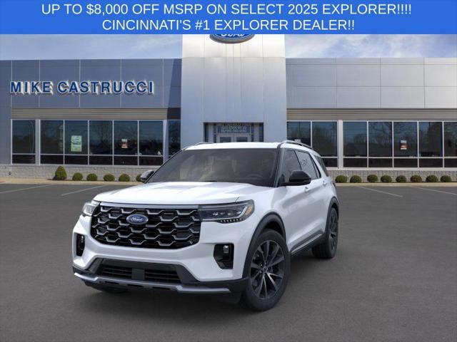 new 2025 Ford Explorer car, priced at $57,460