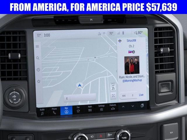 new 2025 Ford F-150 car, priced at $57,639