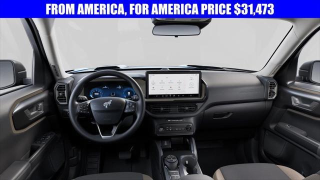 new 2025 Ford Bronco Sport car, priced at $31,473