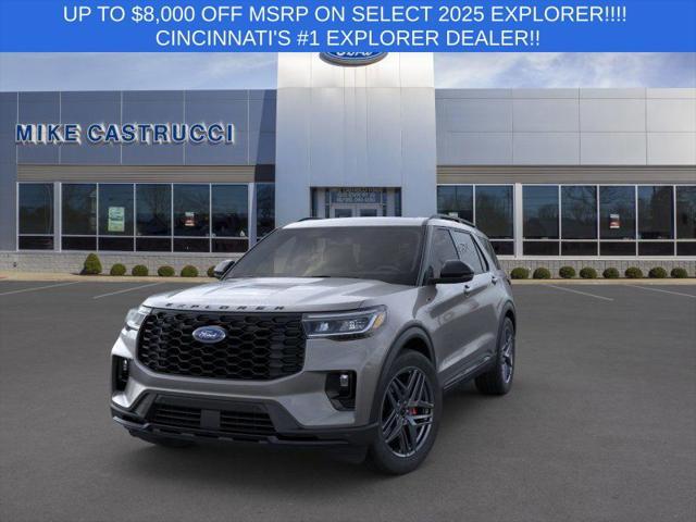 new 2025 Ford Explorer car, priced at $50,740