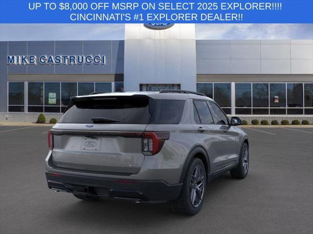 new 2025 Ford Explorer car, priced at $50,740