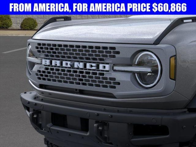 new 2024 Ford Bronco car, priced at $60,866