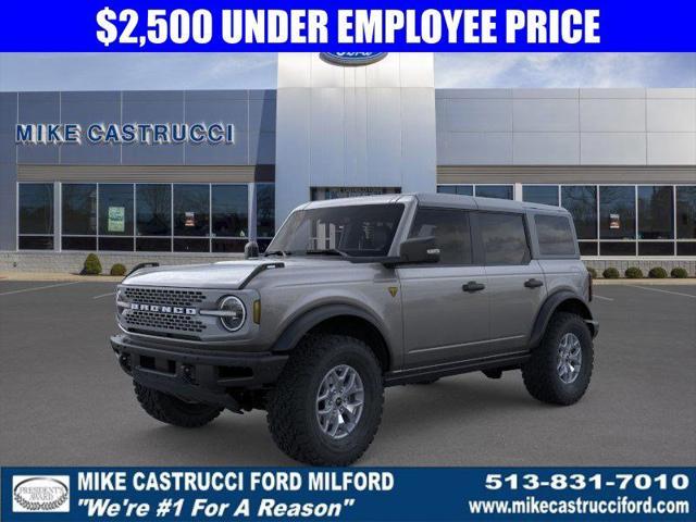 new 2024 Ford Bronco car, priced at $58,556