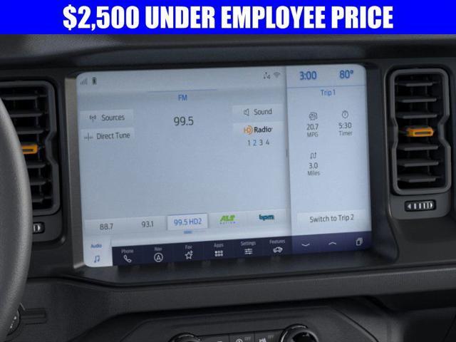 new 2024 Ford Bronco car, priced at $58,556