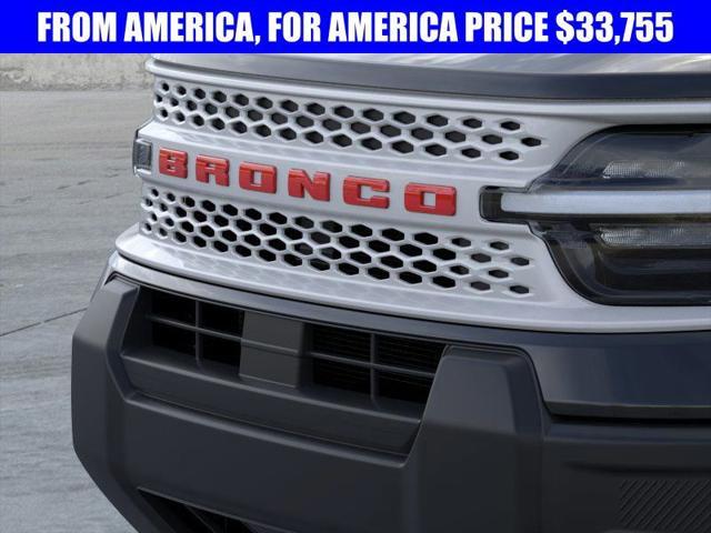 new 2025 Ford Bronco Sport car, priced at $33,755
