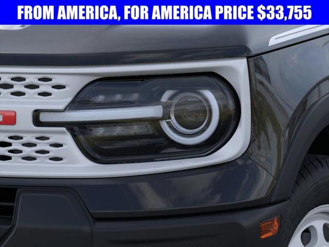 new 2025 Ford Bronco Sport car, priced at $33,755