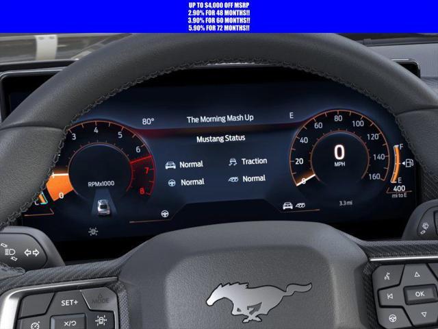 new 2024 Ford Mustang car, priced at $62,090