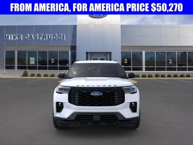 new 2025 Ford Explorer car, priced at $50,270