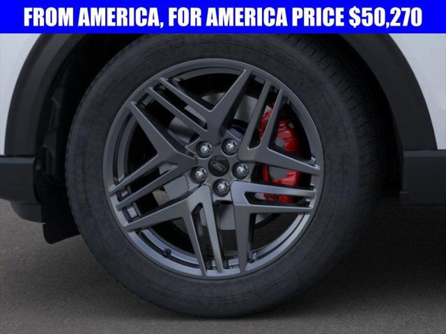 new 2025 Ford Explorer car, priced at $50,270