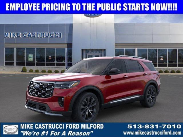 new 2025 Ford Explorer car, priced at $56,616