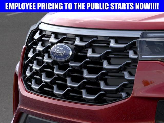 new 2025 Ford Explorer car, priced at $56,616