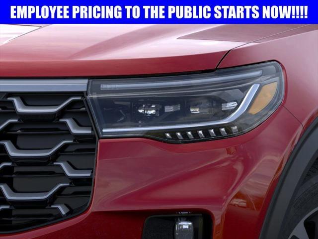 new 2025 Ford Explorer car, priced at $56,616