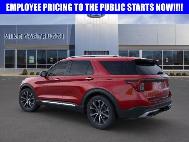 new 2025 Ford Explorer car, priced at $56,616