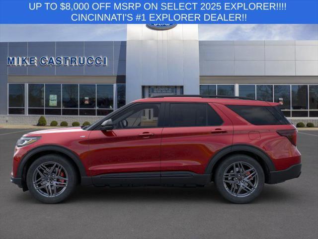 new 2025 Ford Explorer car, priced at $51,235