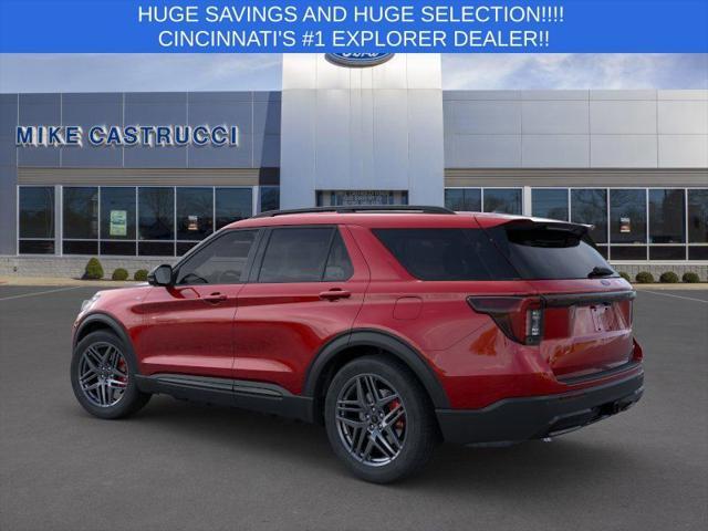 new 2025 Ford Explorer car, priced at $50,235