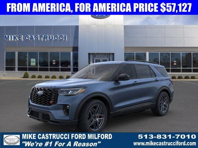 new 2025 Ford Explorer car, priced at $57,127