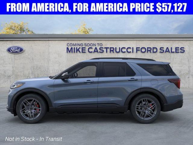 new 2025 Ford Explorer car, priced at $57,127