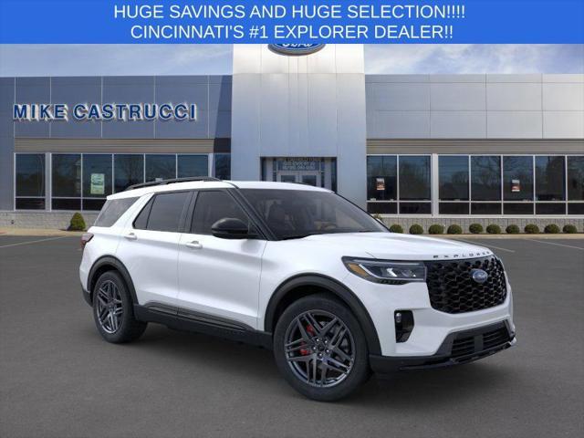 new 2025 Ford Explorer car, priced at $57,890