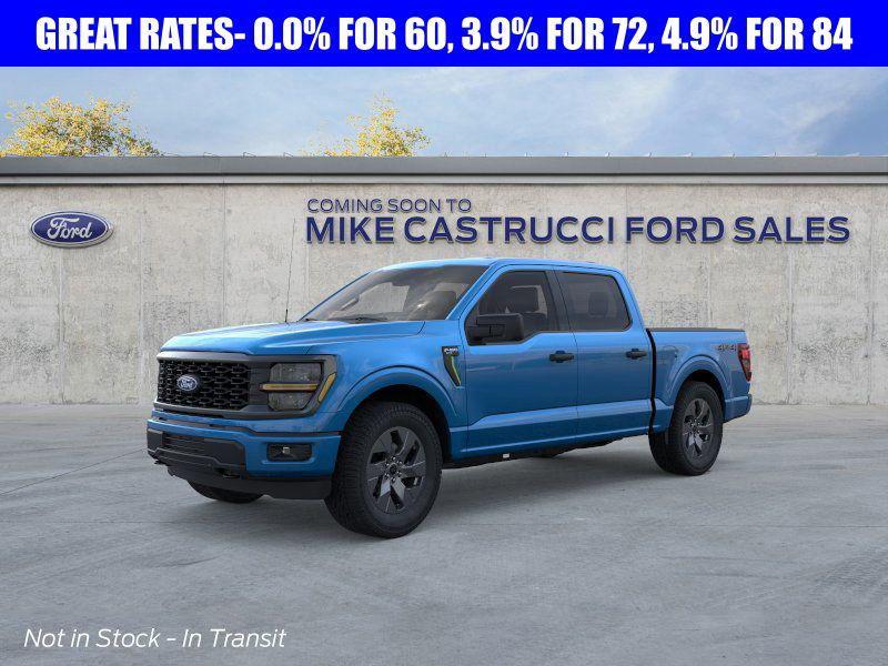 new 2025 Ford F-150 car, priced at $57,375