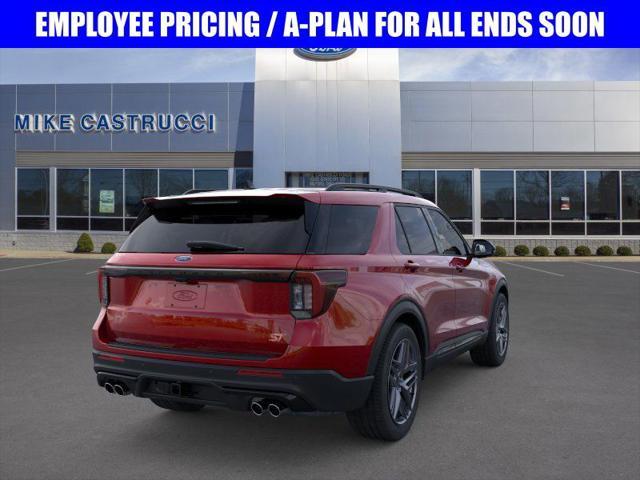 new 2025 Ford Explorer car, priced at $57,127