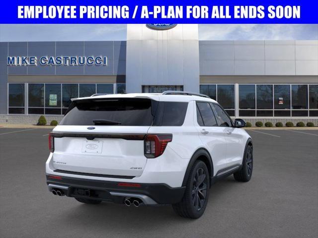 new 2025 Ford Explorer car, priced at $56,887