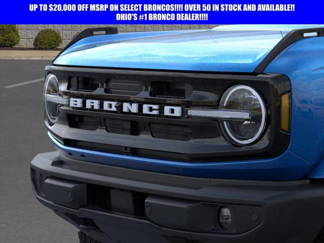 new 2024 Ford Bronco car, priced at $50,555