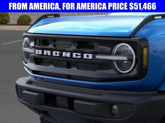 new 2024 Ford Bronco car, priced at $50,204