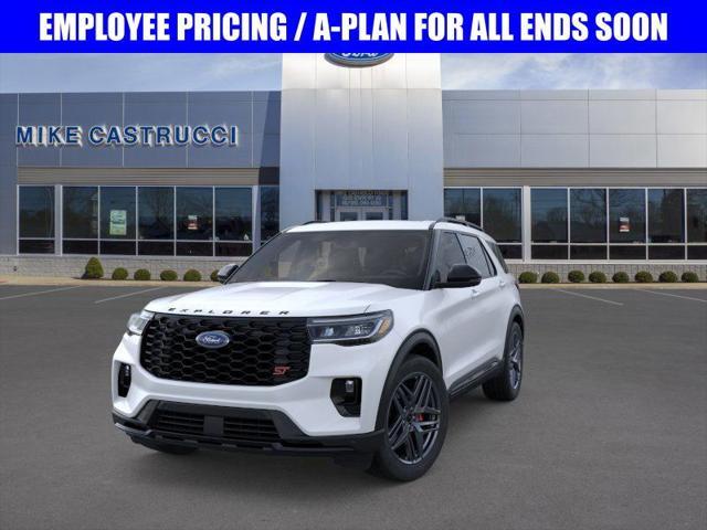 new 2025 Ford Explorer car, priced at $57,217