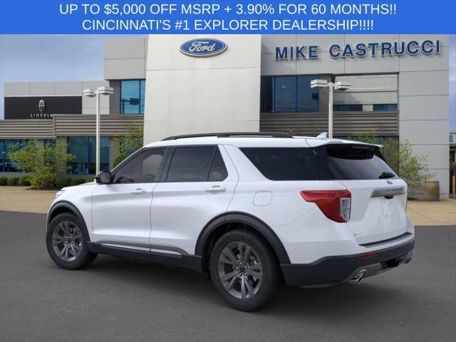 new 2024 Ford Explorer car, priced at $47,515