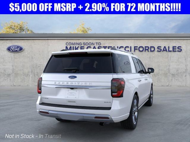 new 2024 Ford Expedition Max car, priced at $88,735