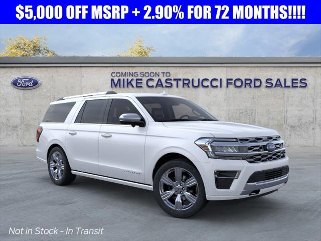 new 2024 Ford Expedition Max car, priced at $88,735