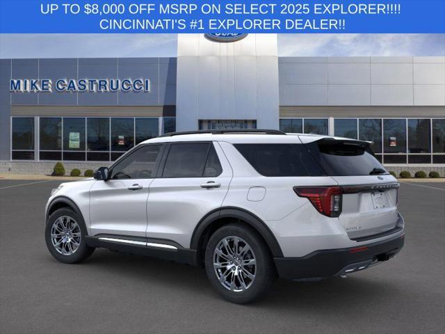 new 2025 Ford Explorer car, priced at $47,460