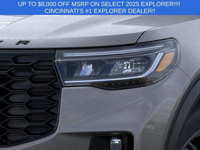 new 2025 Ford Explorer car, priced at $50,740