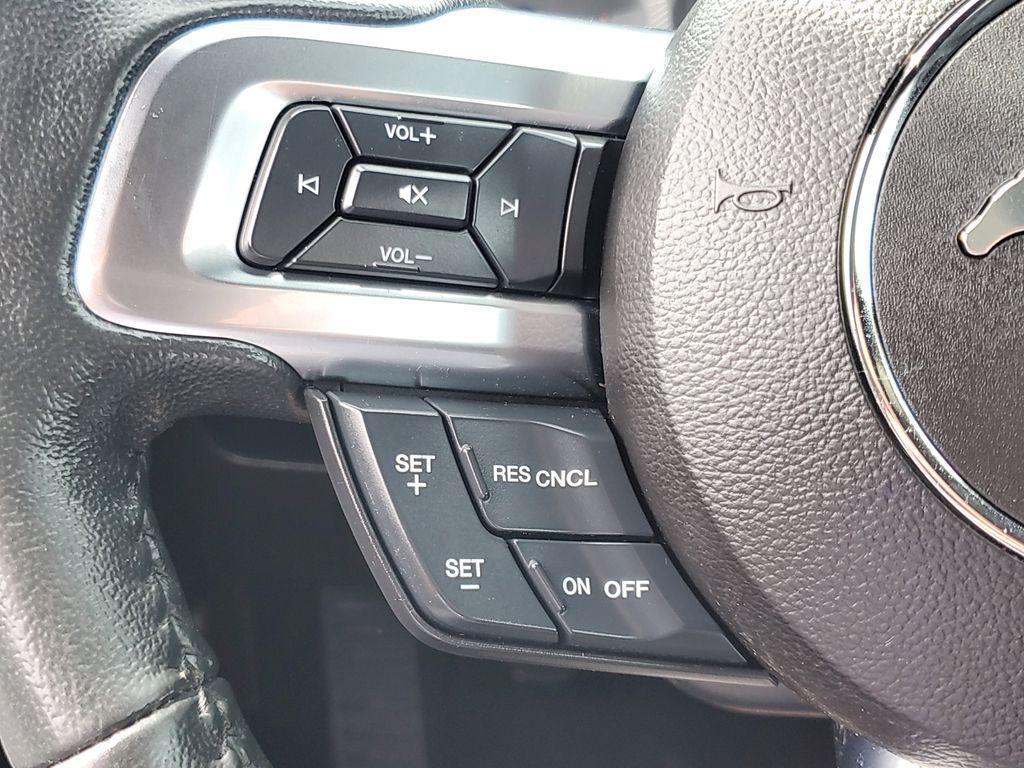 used 2021 Ford Mustang car, priced at $17,950