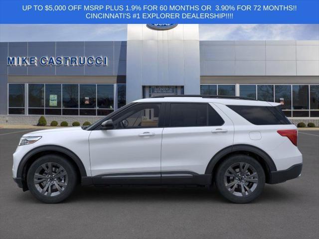 new 2024 Ford Explorer car, priced at $47,710