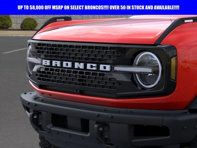 new 2023 Ford Bronco car, priced at $57,820