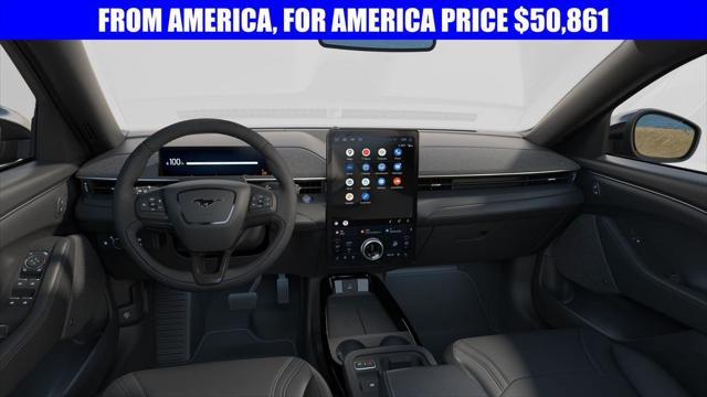 new 2025 Ford Mustang Mach-E car, priced at $50,861