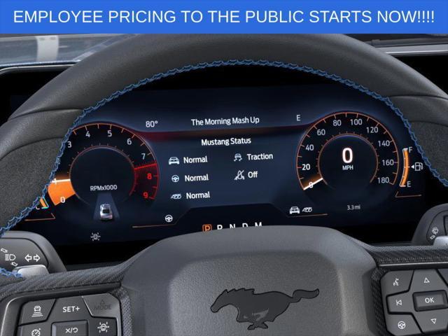 new 2025 Ford Mustang car, priced at $78,950