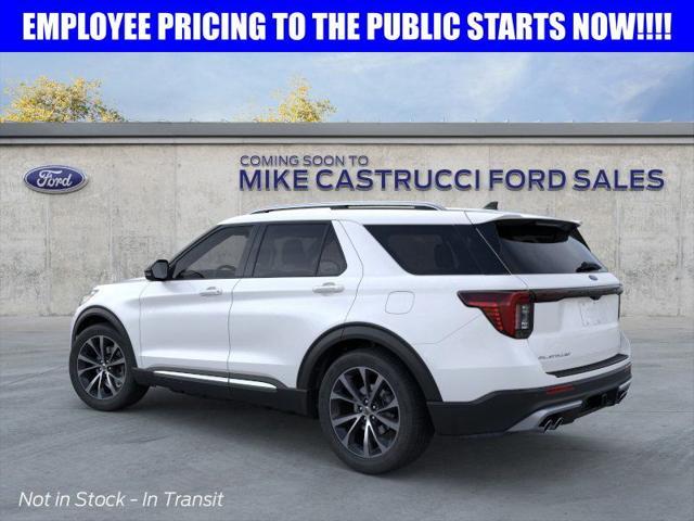 new 2025 Ford Explorer car, priced at $56,887
