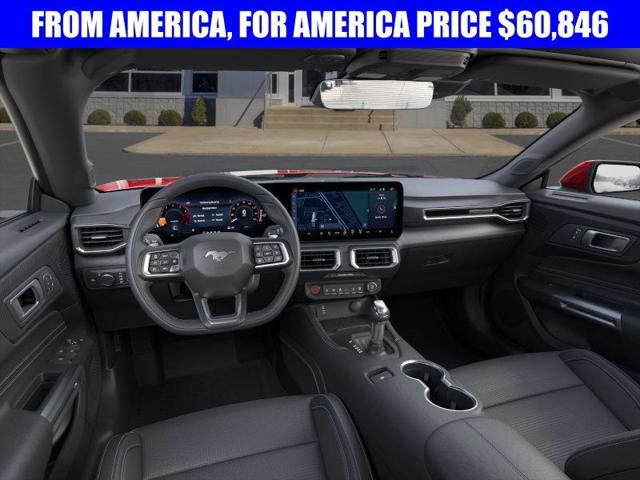new 2025 Ford Mustang car, priced at $60,846
