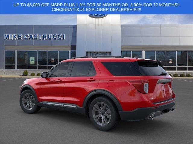 new 2024 Ford Explorer car, priced at $47,410